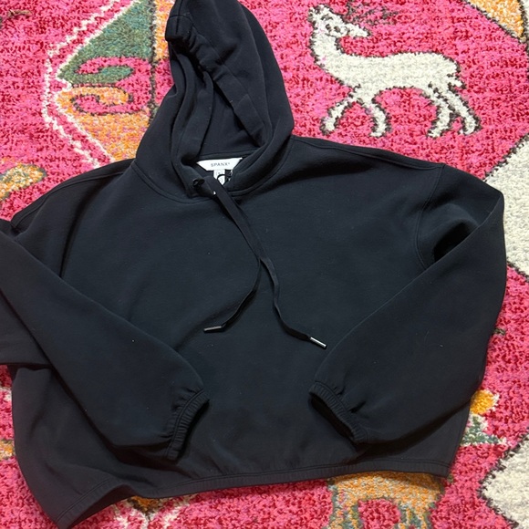 Spanx Airessentials Cinched Hoodie Black size M - Picture 7 of 8